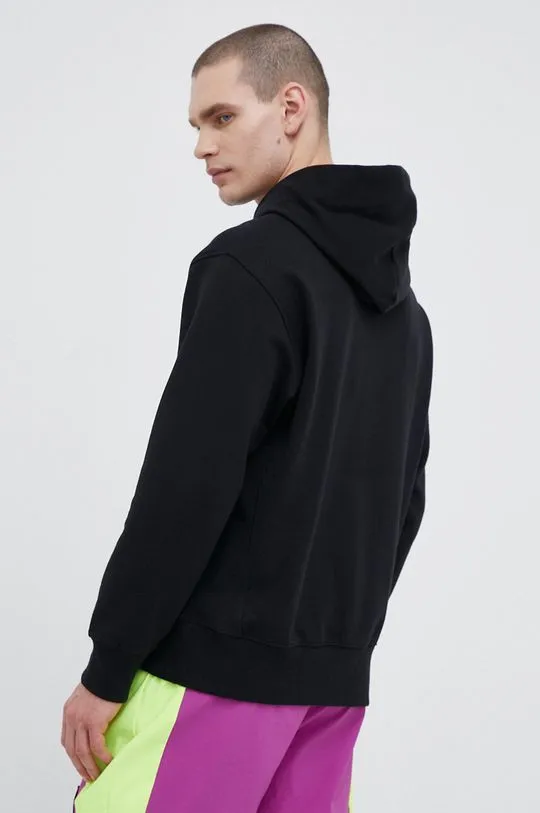 New Balance cotton sweatshirt men's black color