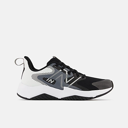 New Balance Kid’s Rave Run v2 Lace Black with White