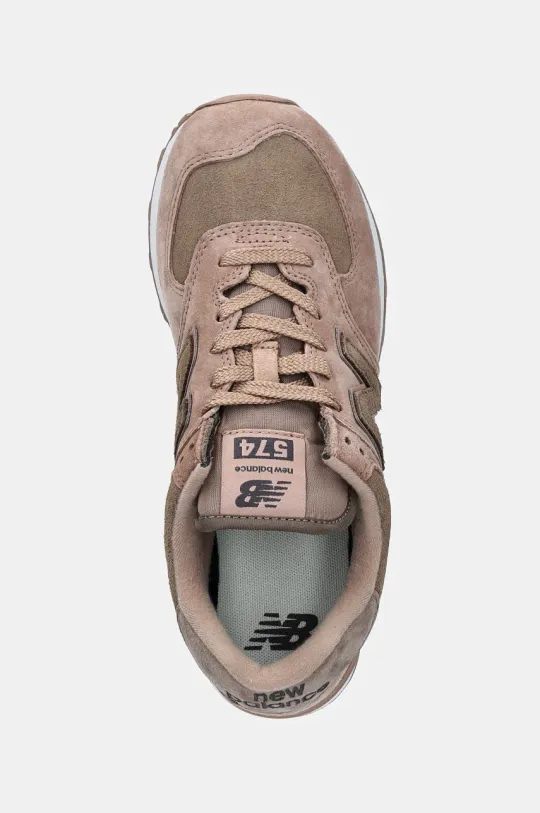 New Balance sneakers 574 beige color WL574HI2