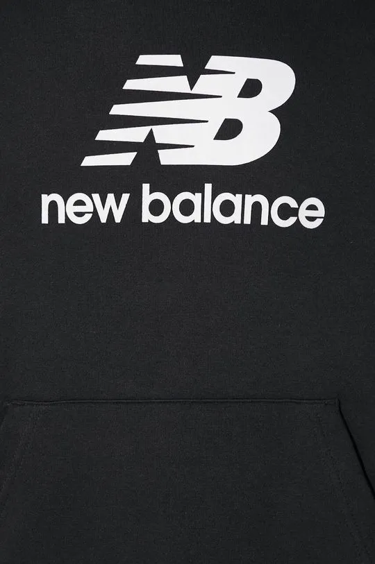 New Balance sweatshirt men's black color