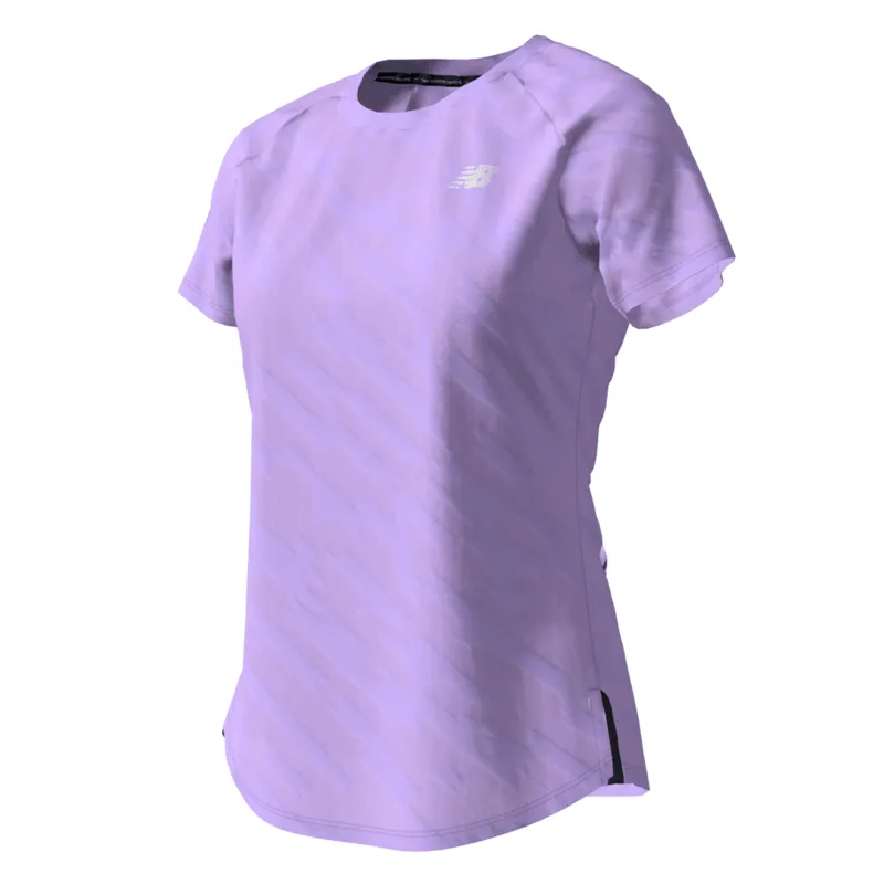 New Balance Women's Q Speed Jacquard Short Sleeve