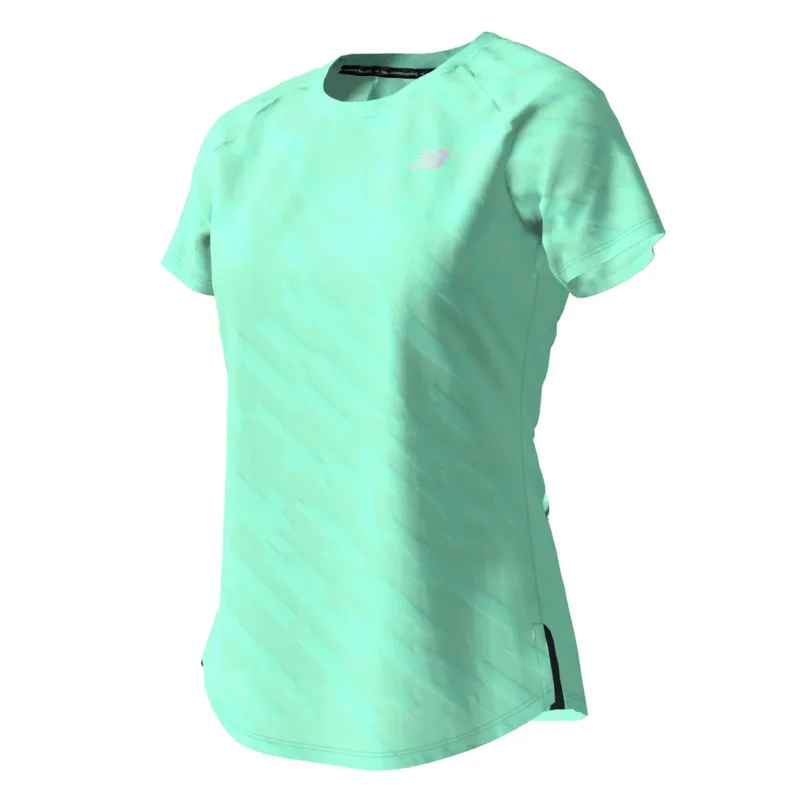 New Balance Women's Q Speed Jacquard Short Sleeve