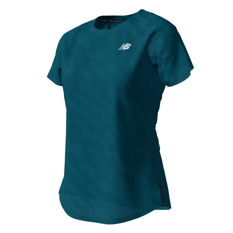 New Balance Women's Q Speed Jacquard Short Sleeve