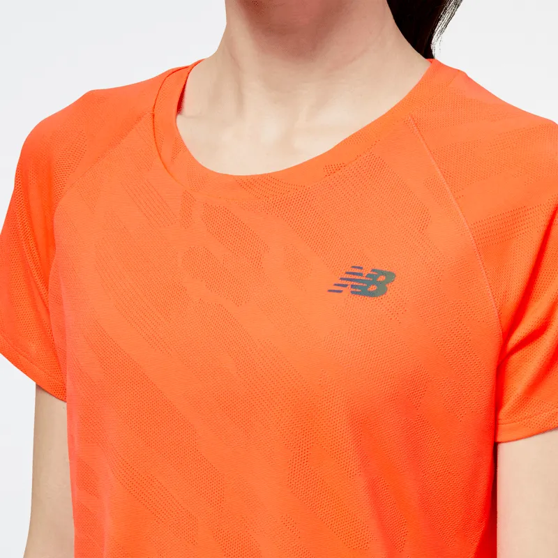 New Balance Women's Q Speed Jacquard Short Sleeve