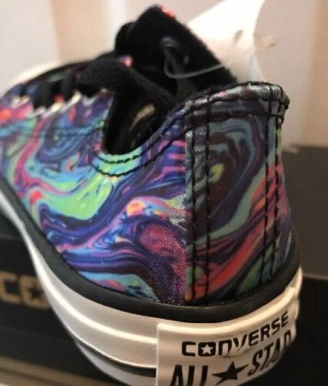 New Converse Chuck Taylor All Star OIL SLICK Multi Lo Lo...