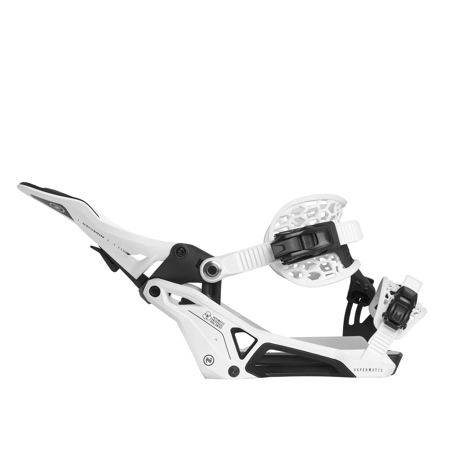 Nidecker Supermatic Snowboard Bindings Mens 2025