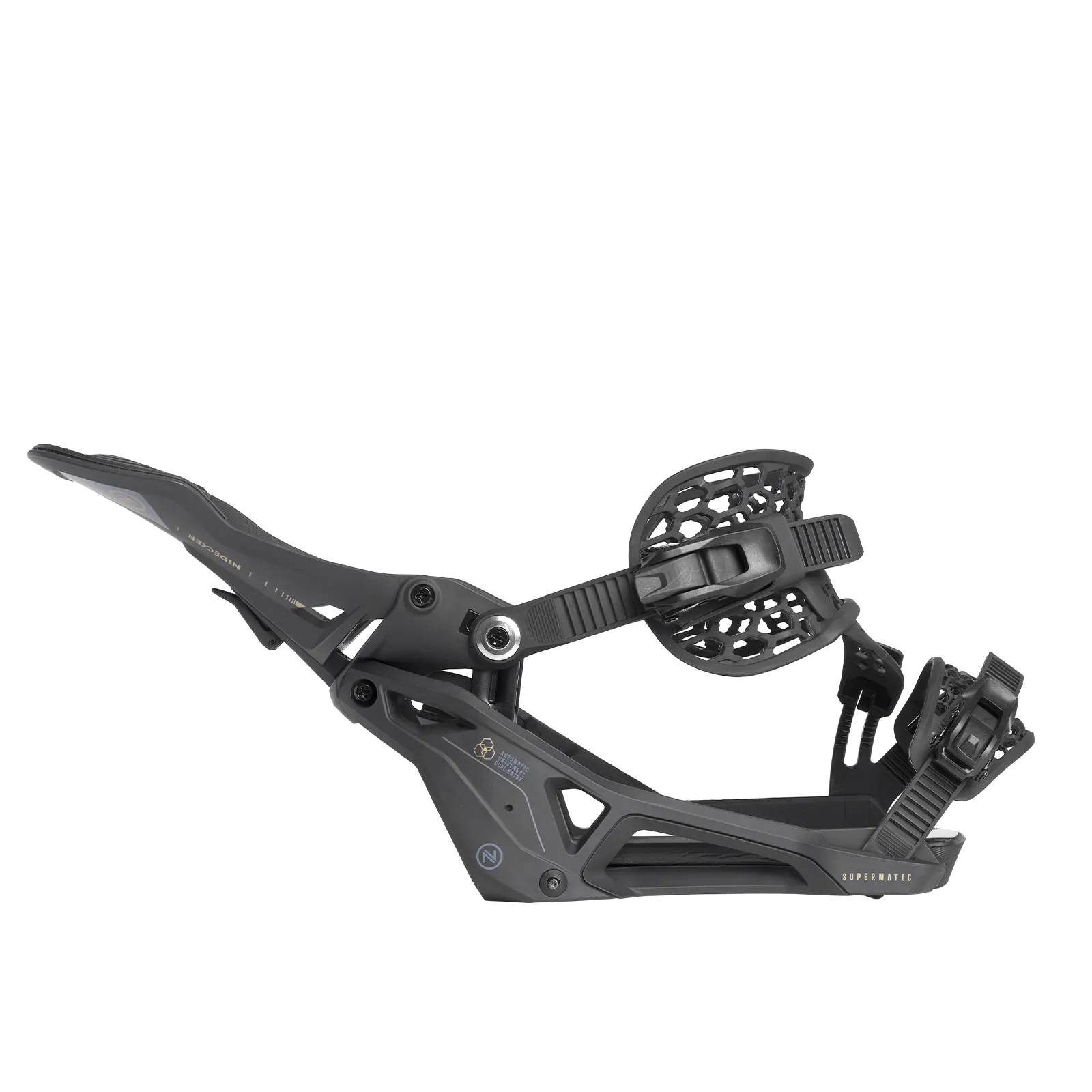 Nidecker Supermatic Snowboard Bindings Mens 2025