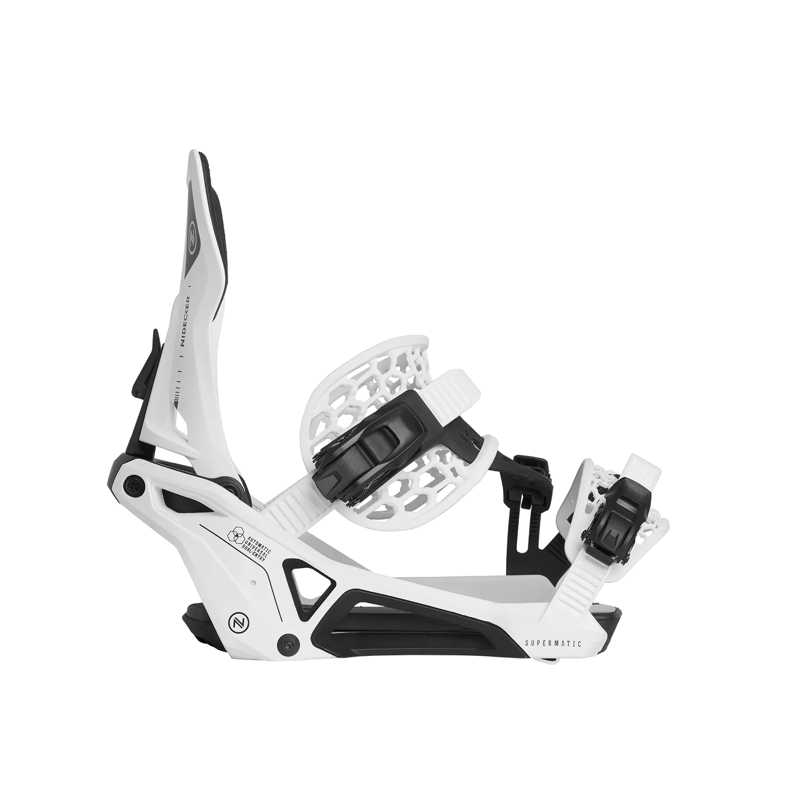 Nidecker Supermatic Snowboard Bindings Mens 2025