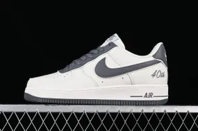 Nike Air Force 1 07 Low 40TH Off White Dark Grey JF1983-562