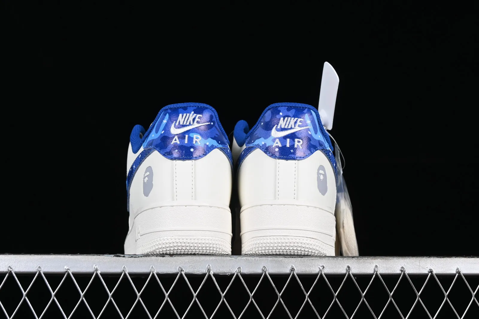 Nike Air Force 1 07 Low BAPE White Navy Blue PF9055-759