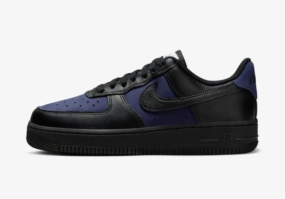 Nike Air Force 1 07 Low Black Purple Ink DZ2708-500