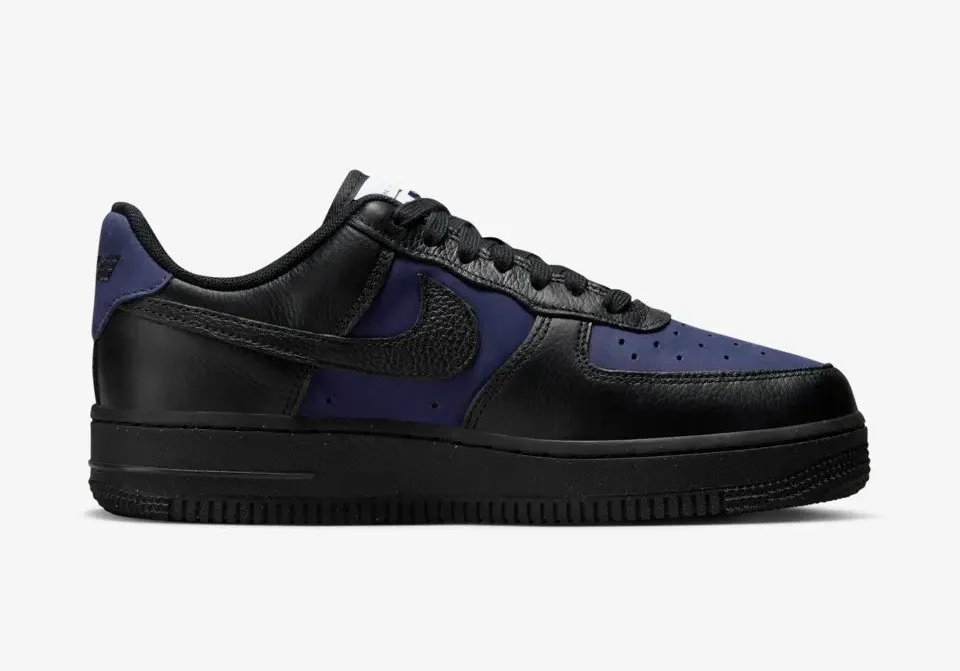 Nike Air Force 1 07 Low Black Purple Ink DZ2708-500