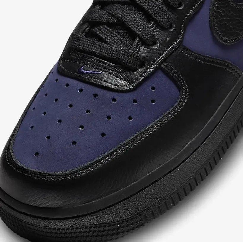 Nike Air Force 1 07 Low Black Purple Ink DZ2708-500