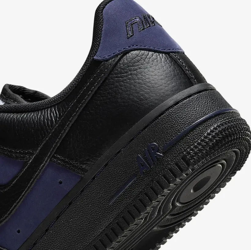 Nike Air Force 1 07 Low Black Purple Ink DZ2708-500