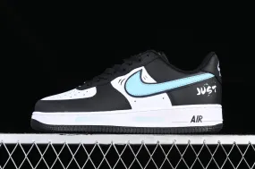 Nike Air Force 1 07 Low Black White Blue DV0788-006