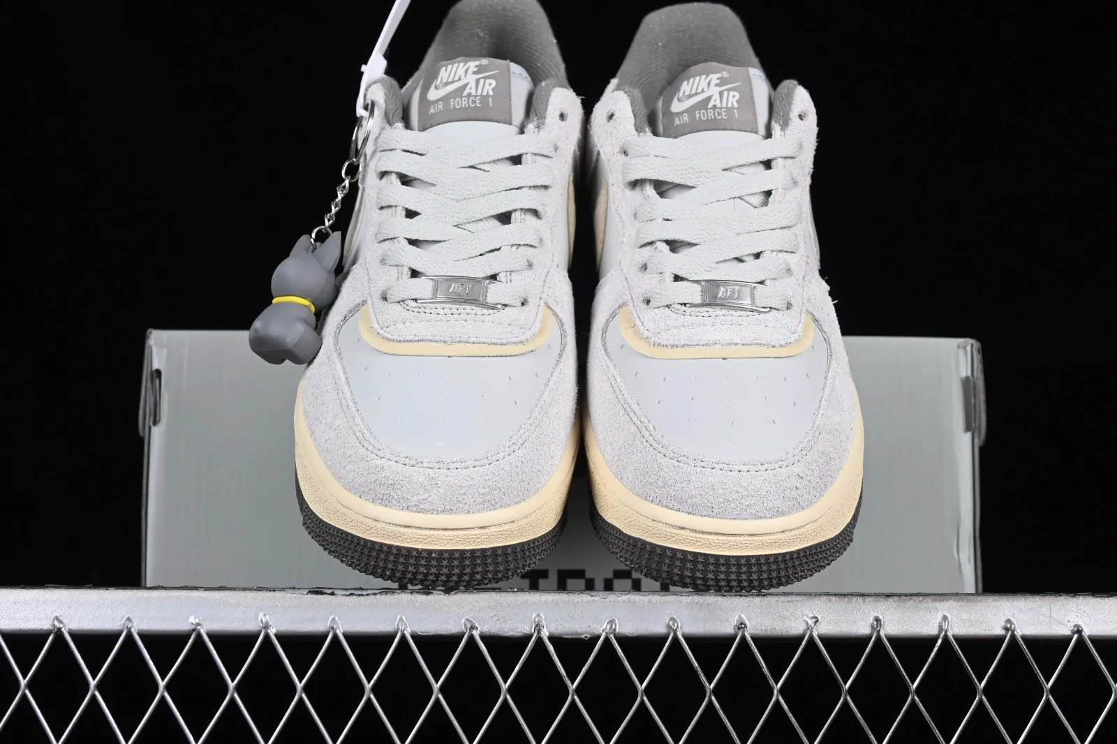 Nike Air Force 1 07 Low Fadou Grey Off White KL1201-111