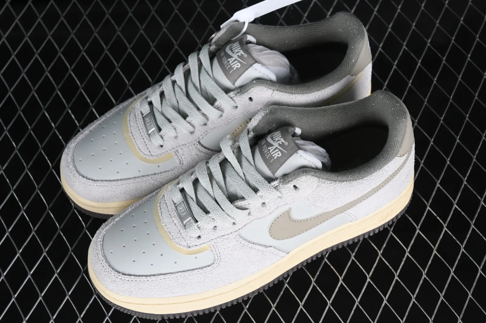 Nike Air Force 1 07 Low Fadou Grey Off White KL1201-111