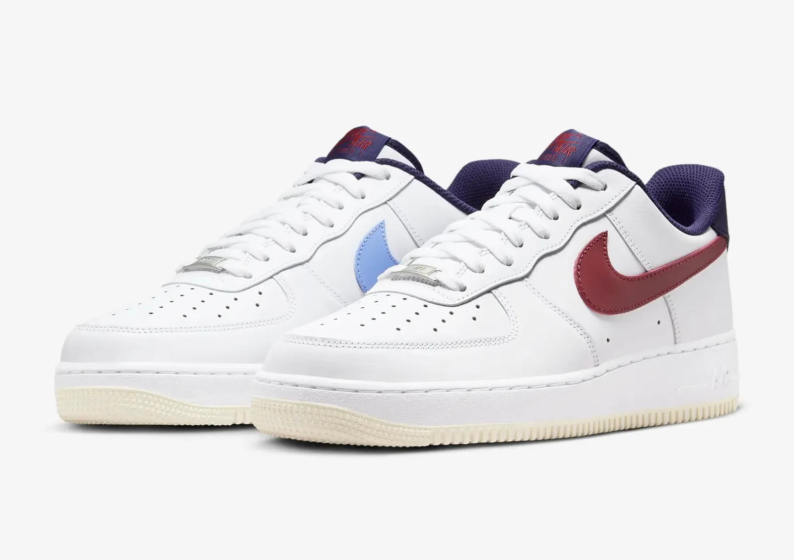 Nike Air Force 1 07 Low From Nike To You White Polar Team Red FV8105-161