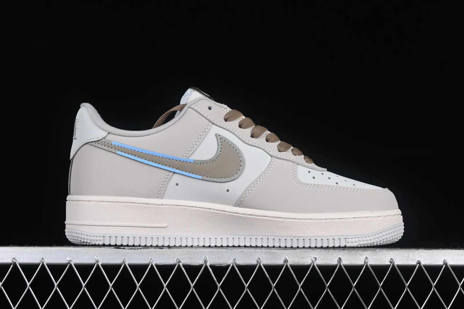 Nike Air Force 1 07 Low Joker Coffee Grey Blue XL2312-111