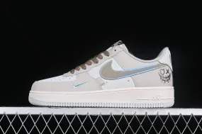 Nike Air Force 1 07 Low Joker Coffee Grey Blue XL2312-111