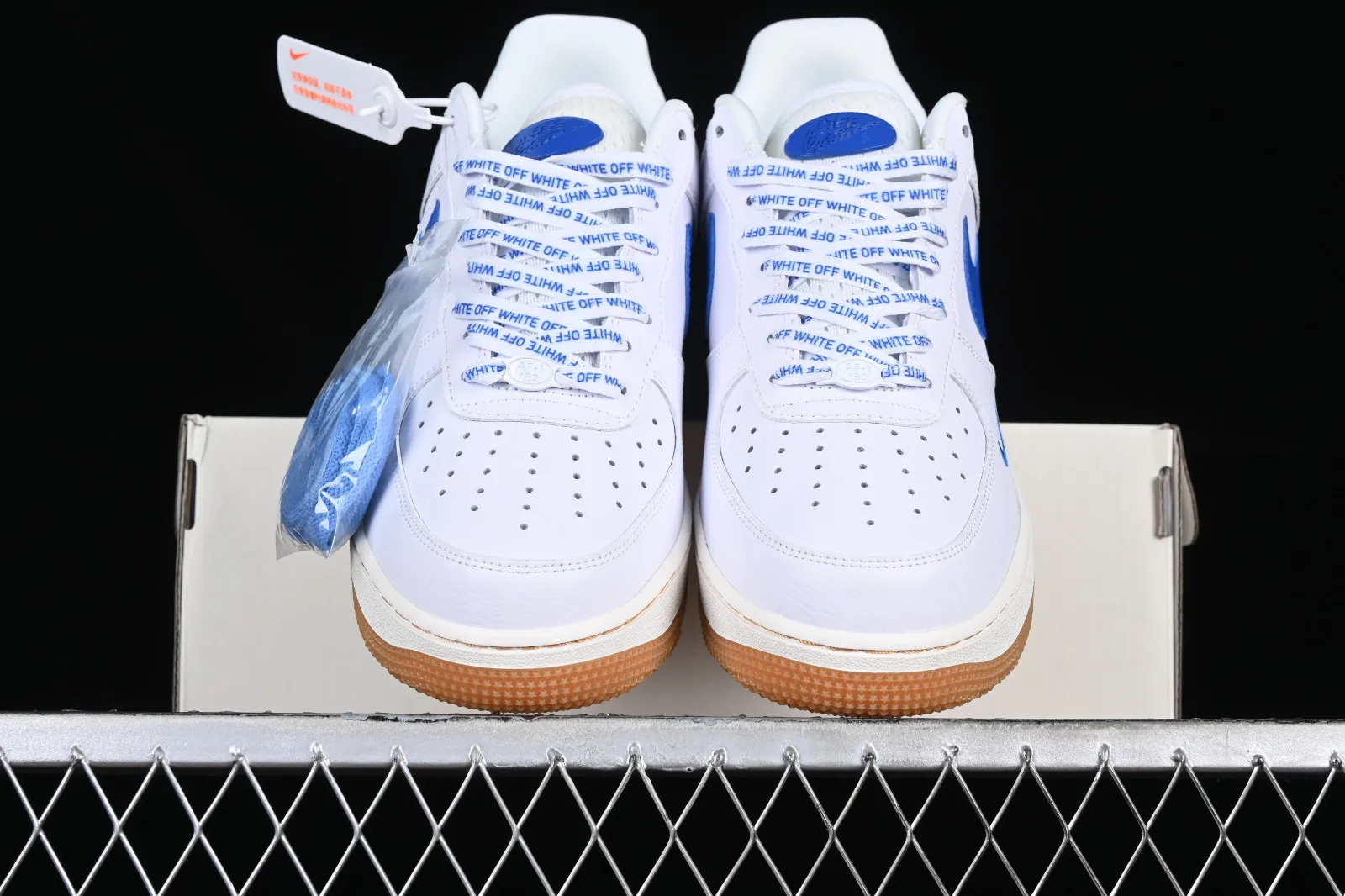 Nike Air Force 1 07 Low Off White Navy Blue Gum PF9055-764