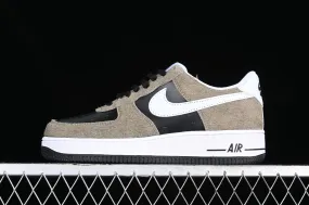 Nike Air Force 1 07 Low Suede Green Black White AV0383-225