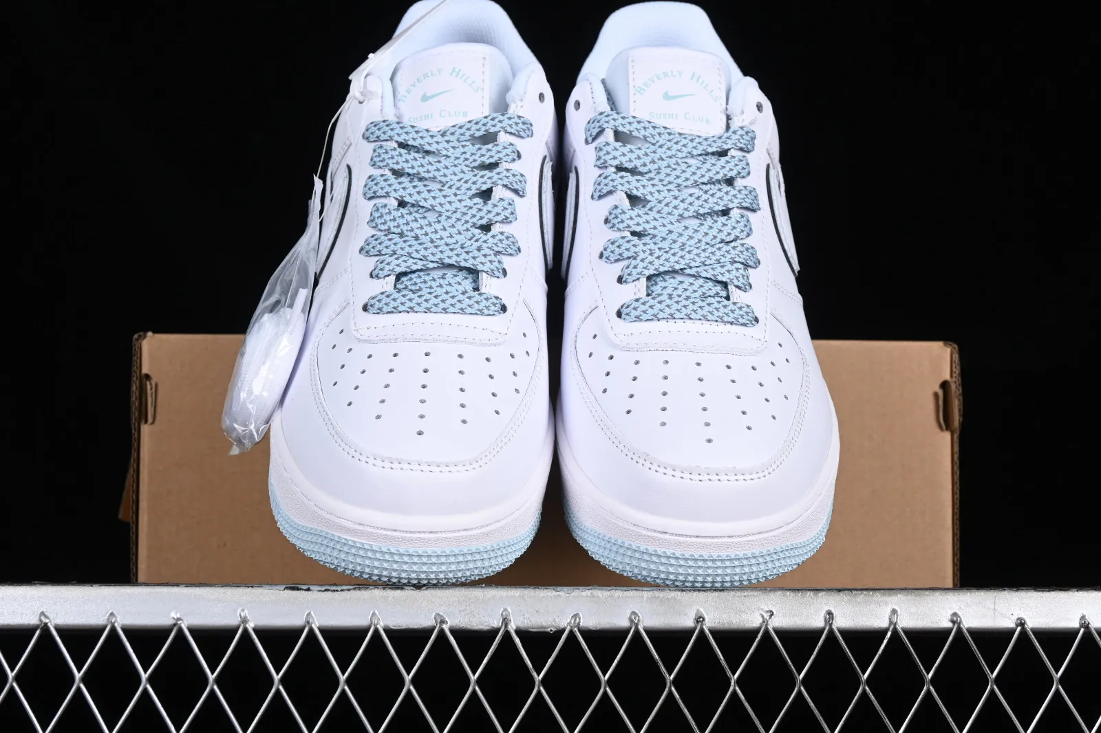 Nike Air Force 1 07 Low Sushi Club White Blue NS0517-001