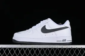 Nike Air Force 1 07 Low Swoosh White Black CV5696-969