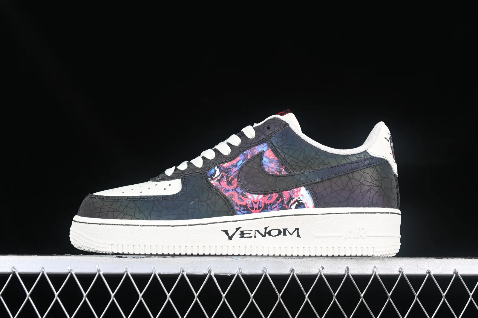 Nike Air Force 1 07 Low Venom White Black Purple DY2023-023