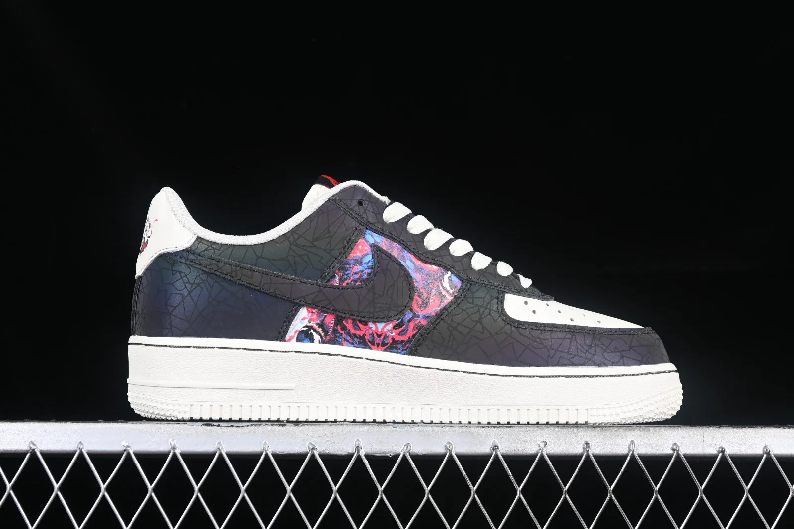 Nike Air Force 1 07 Low Venom White Black Purple DY2023-023