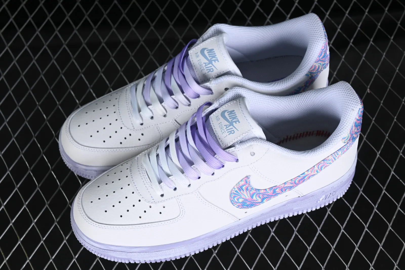 Nike Air Force 1 07 Low White Purple CZ0377-200