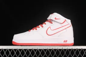 Nike Air Force 1 07 Mid White Red WP5623-832