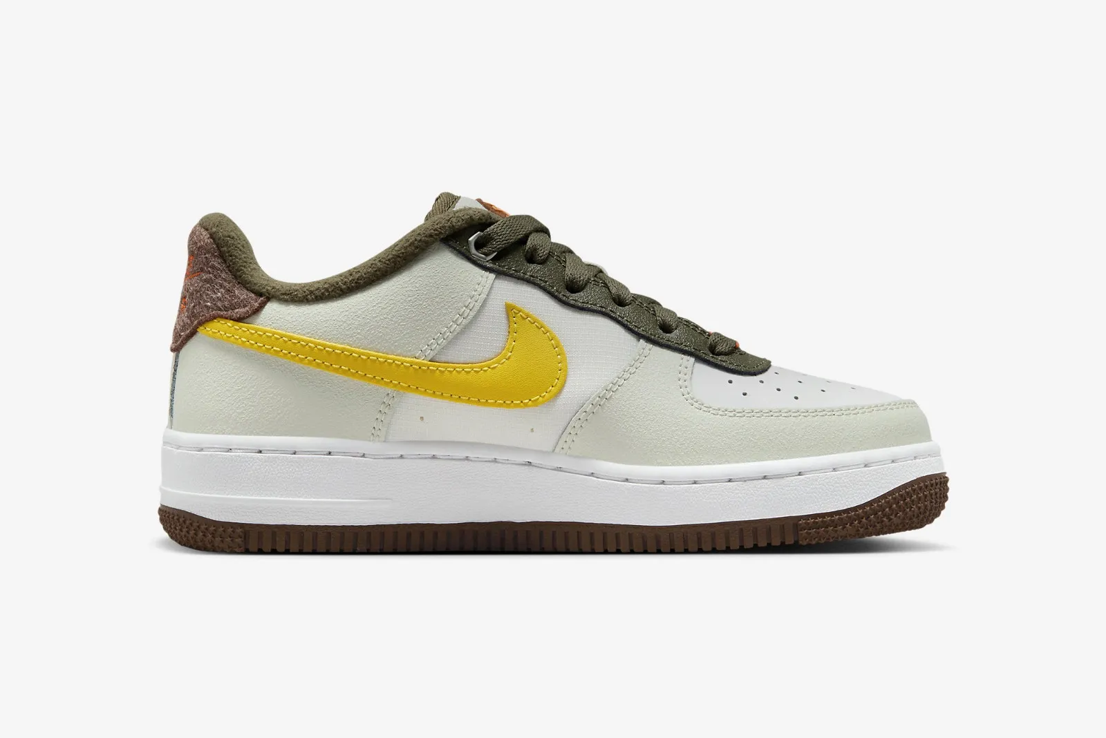 Nike Air Force 1 Low GS Ready Play Summit White Campfire Orange Vivid Sulfur FV3647-171