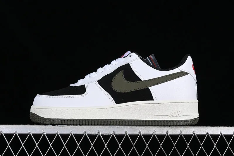 Nike Air Force 1 Low White Black Green Red AV0383-226