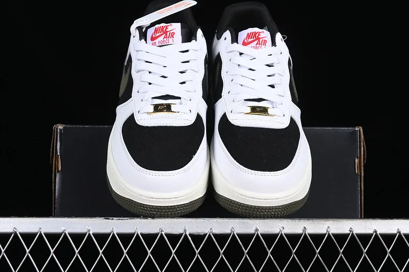 Nike Air Force 1 Low White Black Green Red AV0383-226