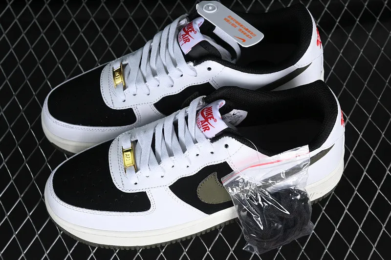 Nike Air Force 1 Low White Black Green Red AV0383-226