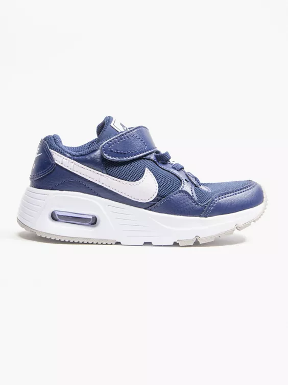 Nike  Infant Air Max SC Navy/White Velcro Trainers