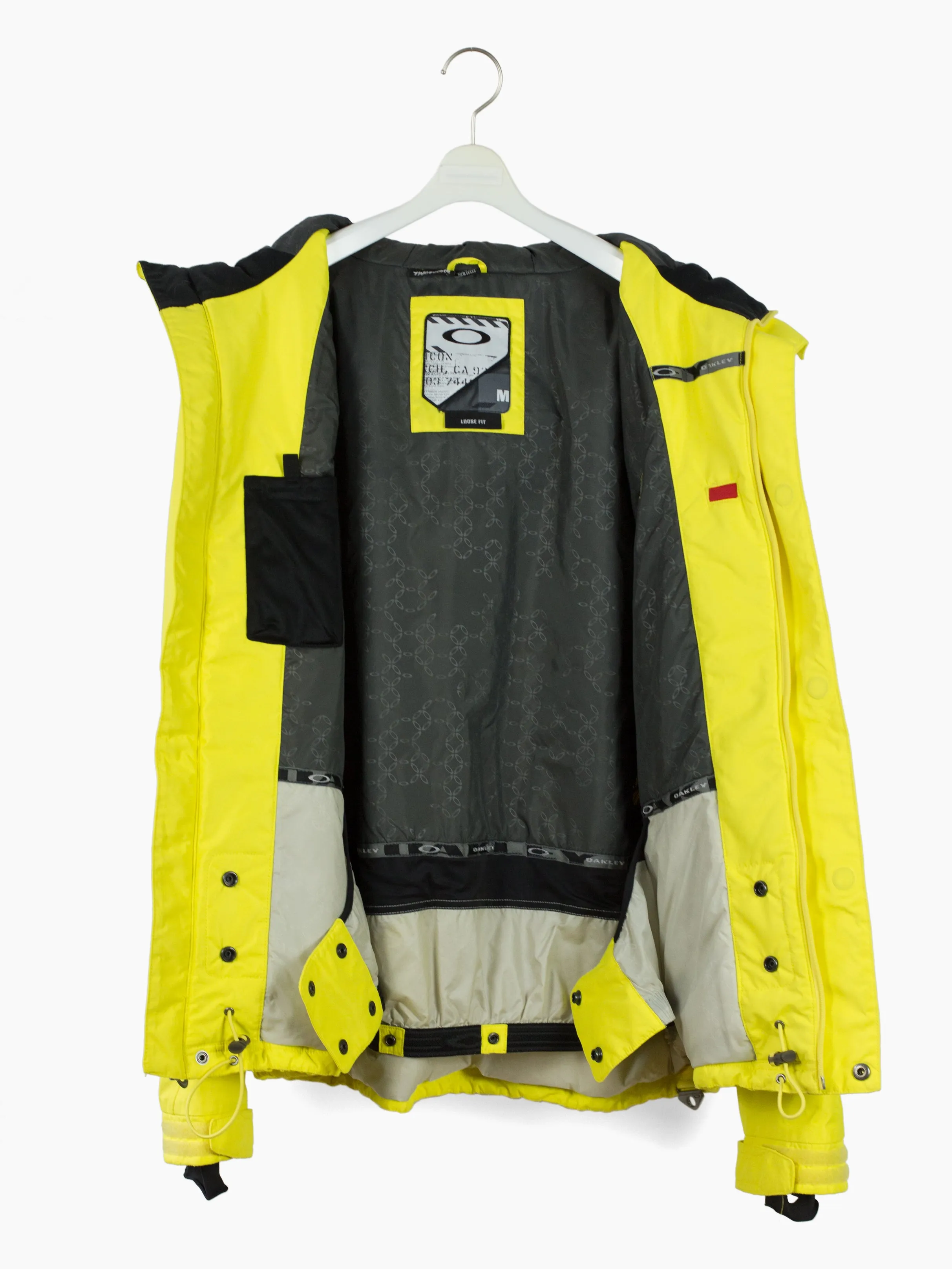 Oakley 00s Yellow Vented Snowboard Jacket