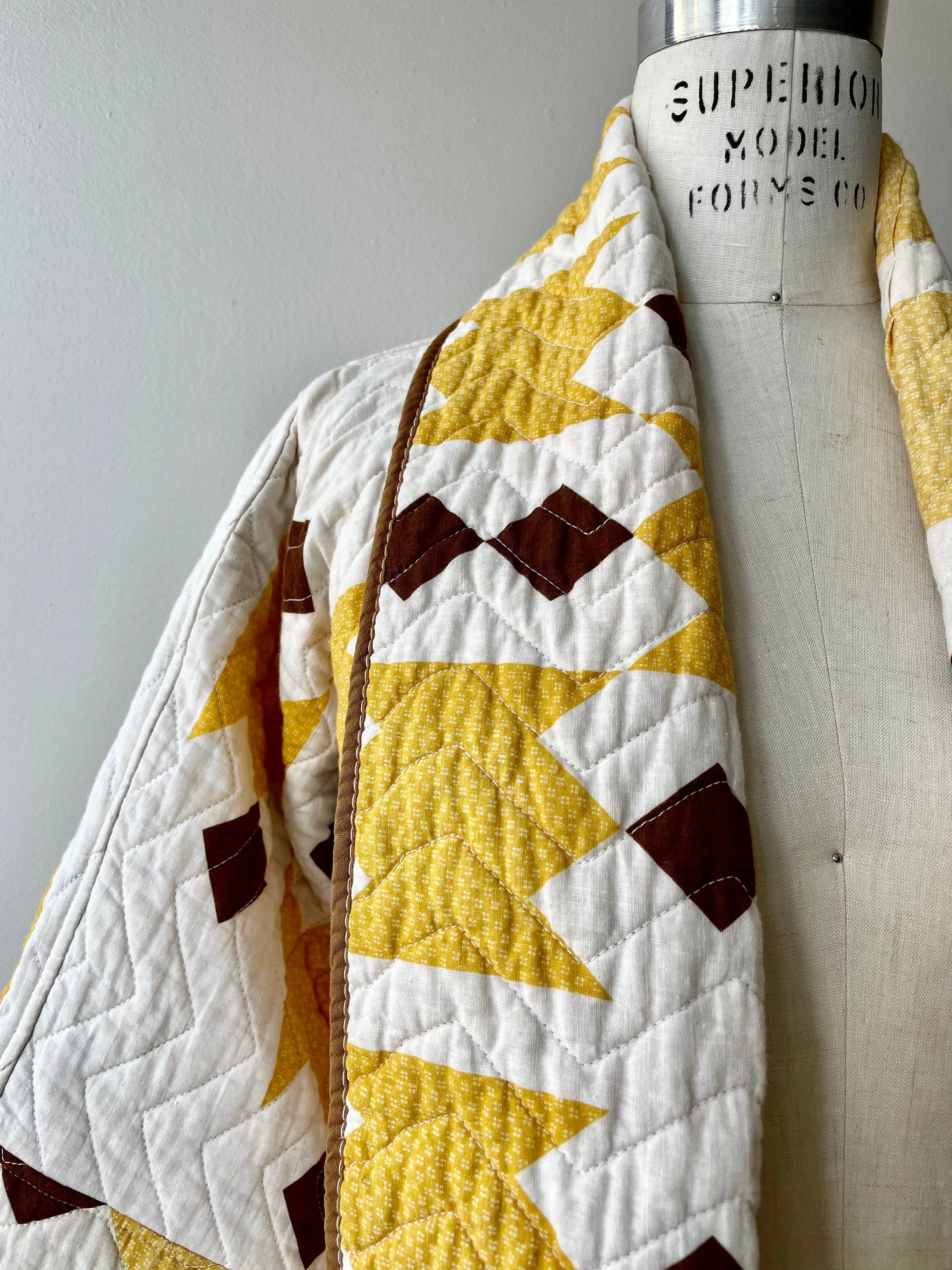 Old Kentucky Handmade Quilt Coat