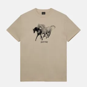 Pass Port Skateboards - Brumbies T-Shirt - Sand