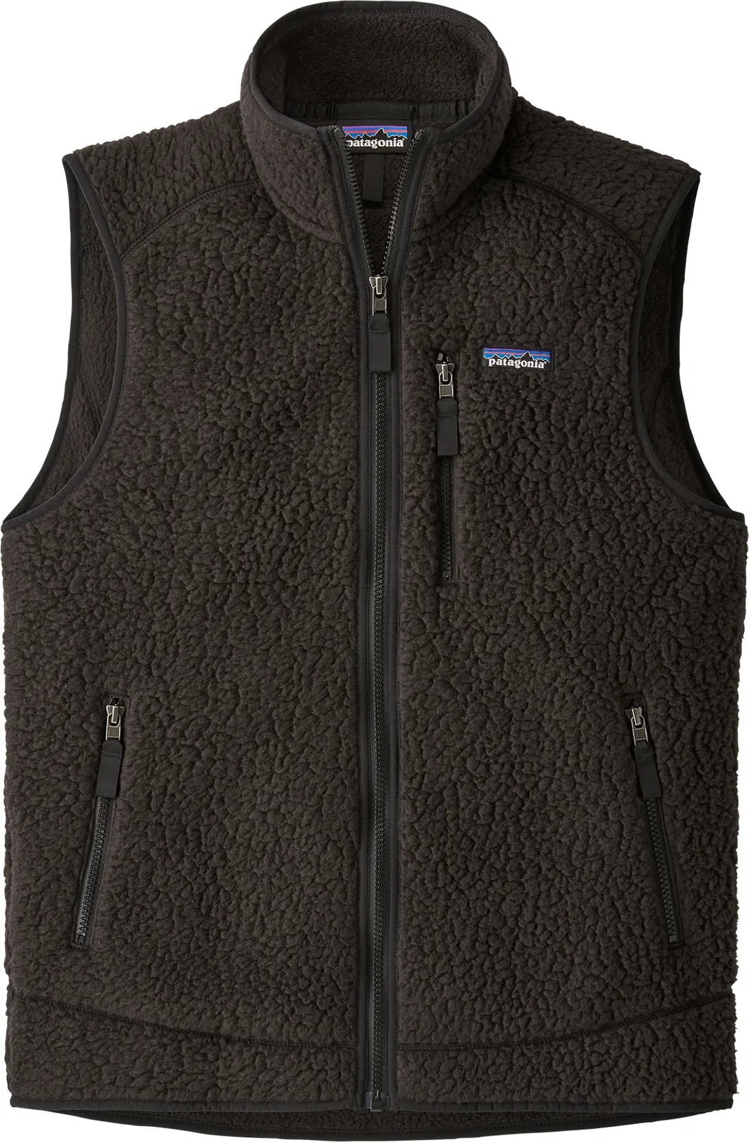 Patagonia Men's Retro Pile Vest Black | Buy Patagonia Men's Retro Pile Vest Black here | Outnorth