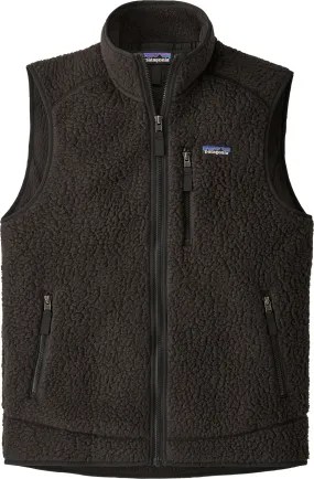 Patagonia Men's Retro Pile Vest Black | Buy Patagonia Men's Retro Pile Vest Black here | Outnorth