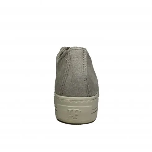 Paul Green 4790-58 | Samtziege Met. Cachemire Nubuck | Womens Chunky Sole Casual Trainers