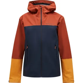 Peak Performance - Trail Hipe Hardshell Jacket Men spiced salute