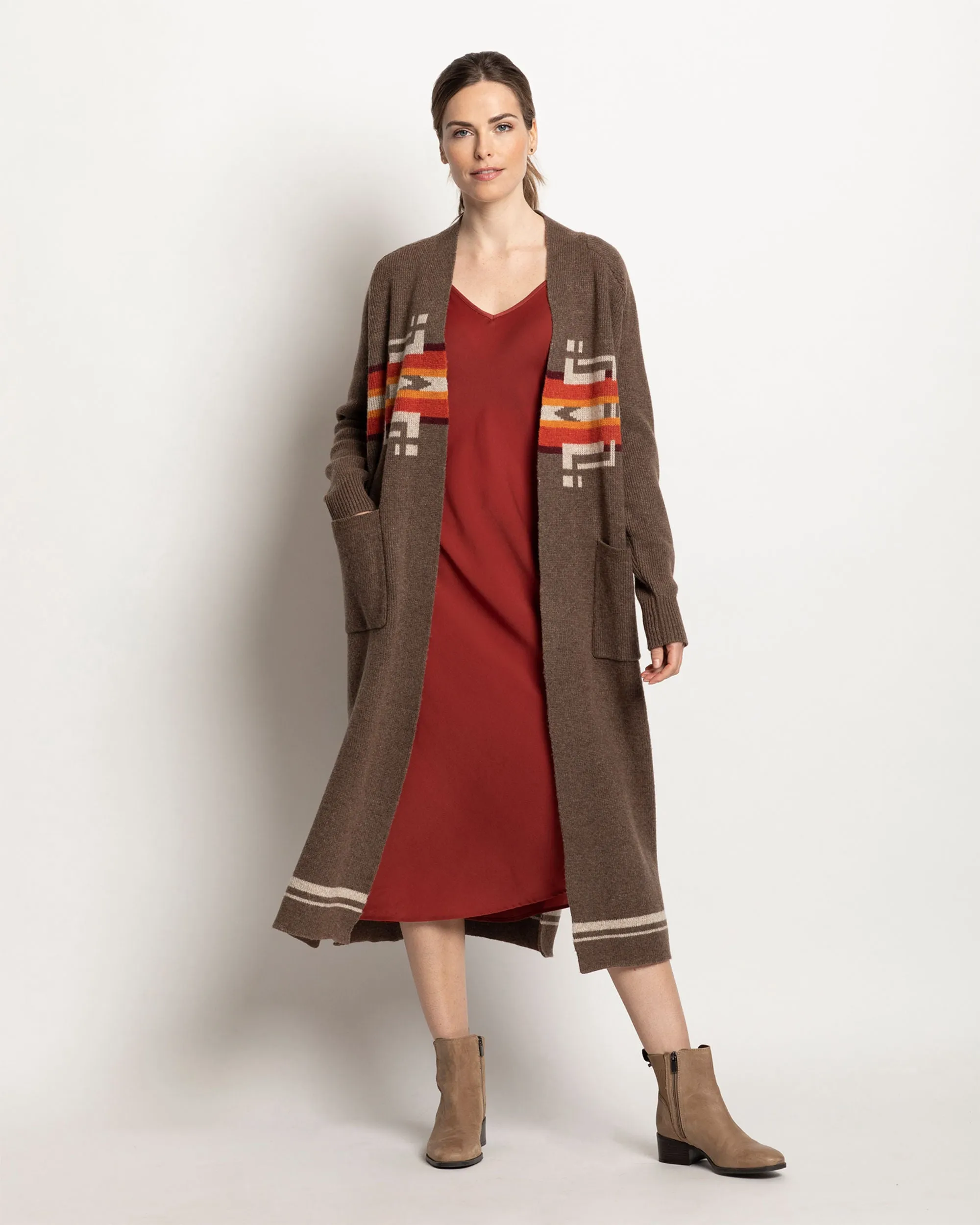 Pendleton Long Duster Sweater