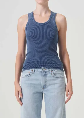 Poppy Tank - Indigo