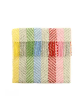 Pram Rainbow Stripe Baby Blanket