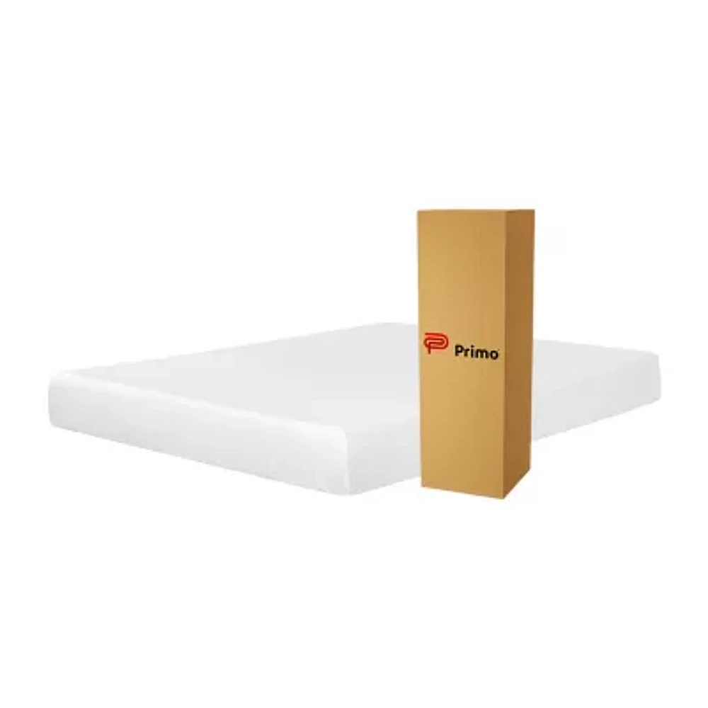 Primo Divine 8" Medium/Firm Gel Memory Foam Tight Top Mattress a Box