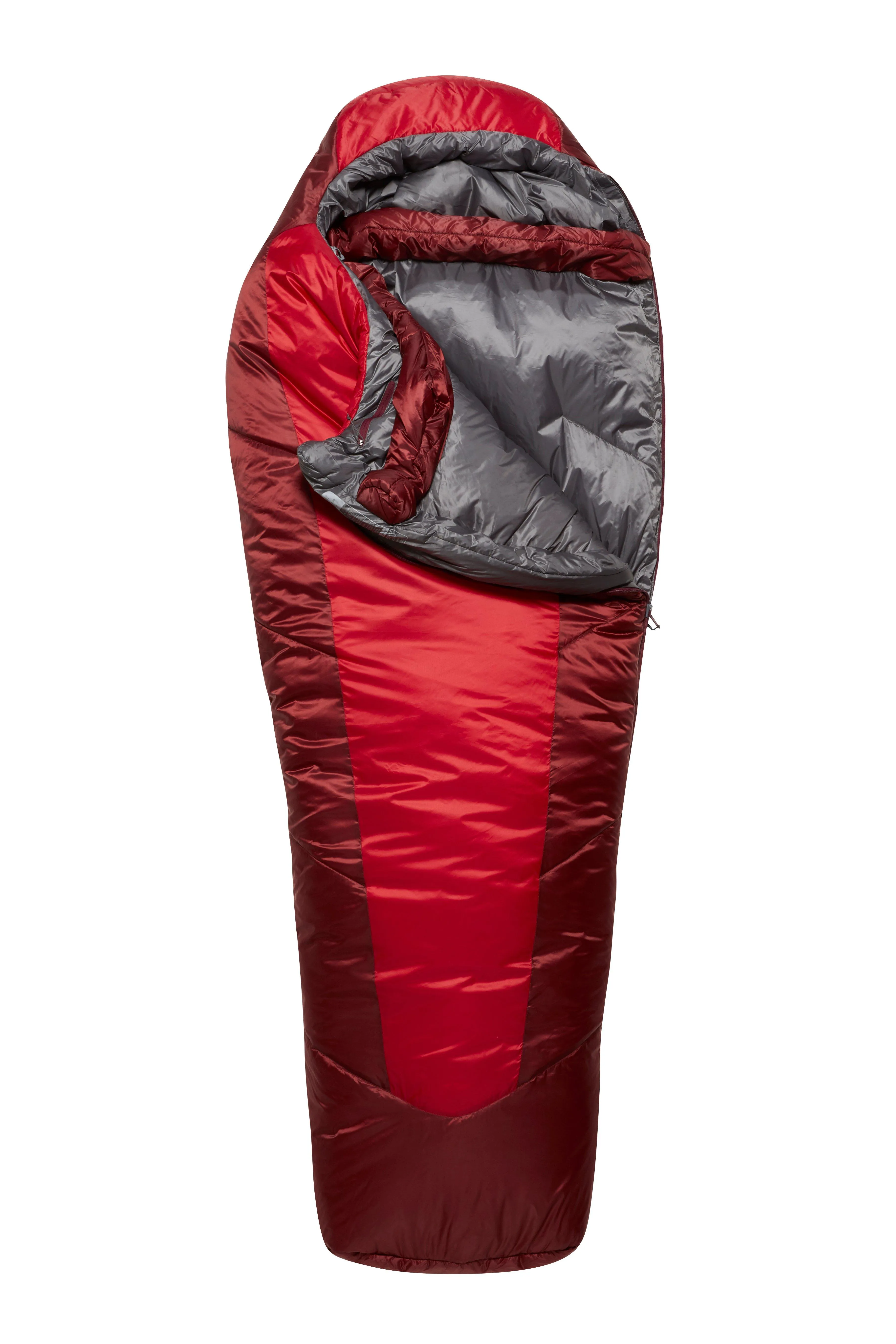 Rab Women's Solar Eco 3 Sleeping Bag - Red | George Fisher UK