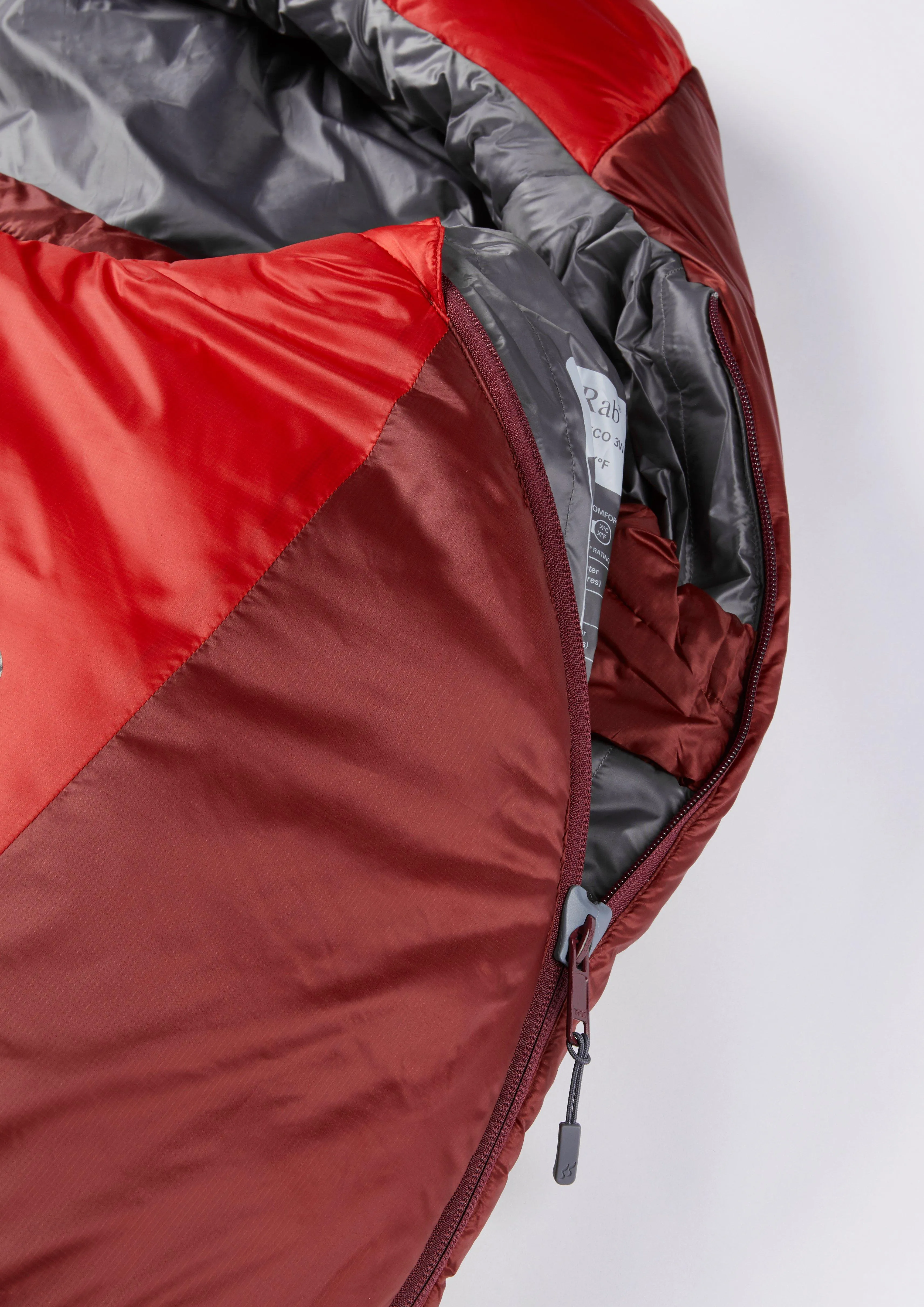 Rab Women's Solar Eco 3 Sleeping Bag - Red | George Fisher UK